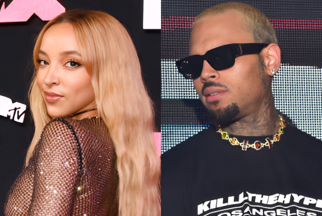 Tinashe Likes A Tweet Claiming She Turned Chris Brown Down 'And He's Still Butthurt' Over It