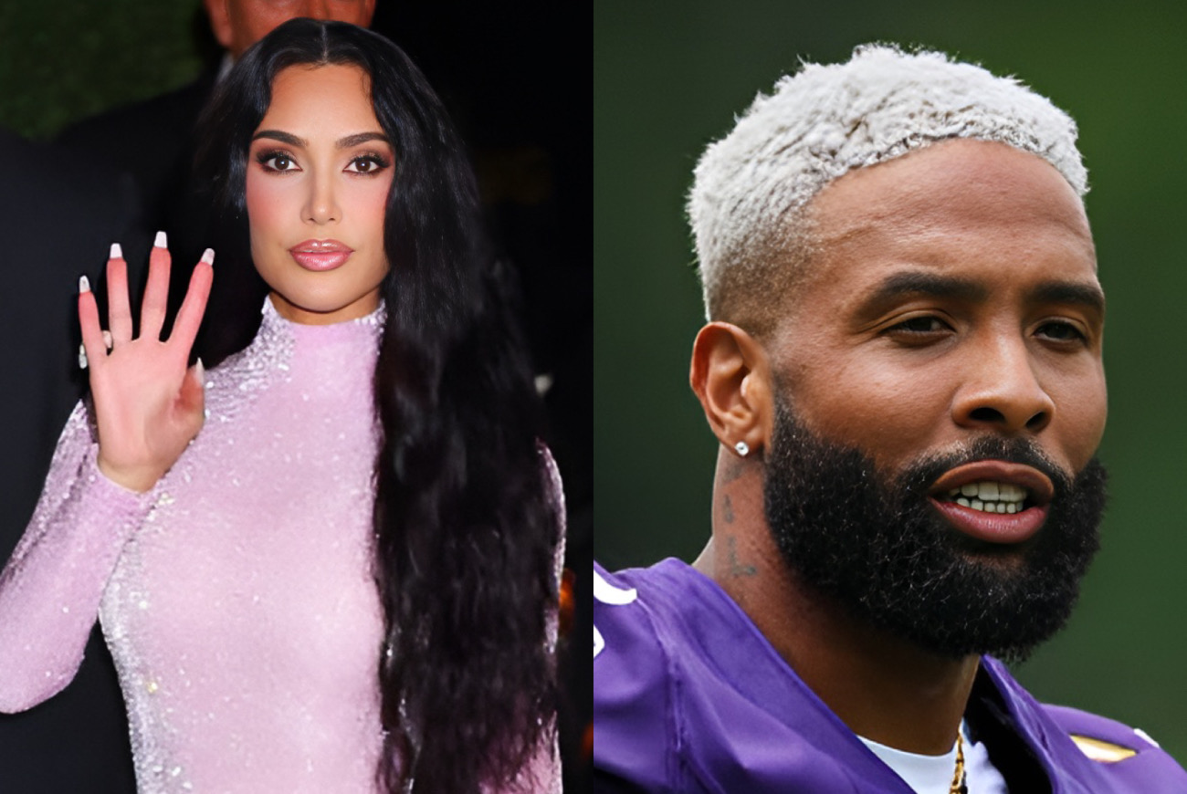 Kim Kardashian And Odell Beckham Are Reportedly 'Hanging Out' After His Alleged Split From Lauren Woods