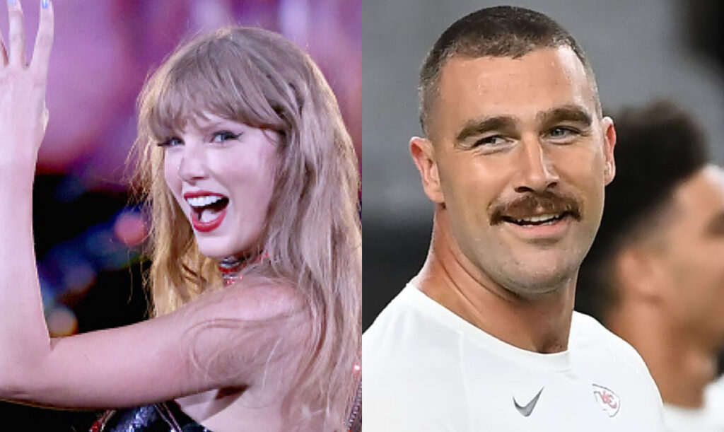 Taylor Swift And Travis Kelce Seen In First PDA Photo • Hollywood Unlocked