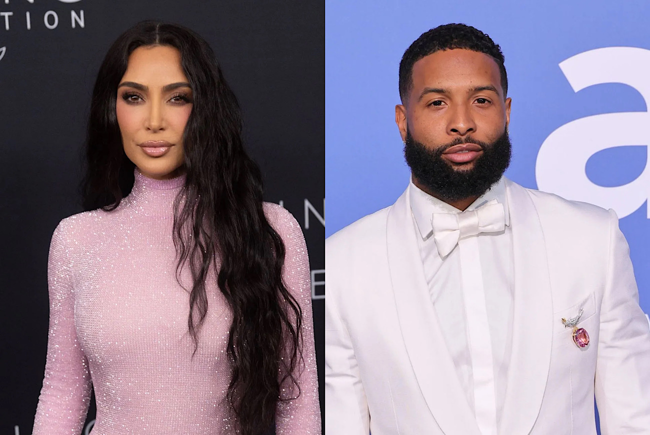 Kim Kardashian & Odell Beckham Jr. Hanging Out Together Is Reportedly Innocent, She’s Focused On Her Kids & Businesses