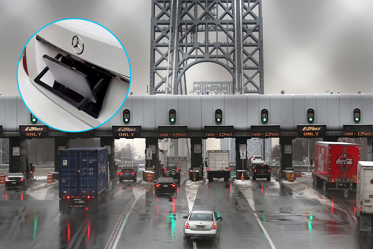 New Jersey Man Arrested For Using License Plate Flipping Device To Avoid Paying Tolls