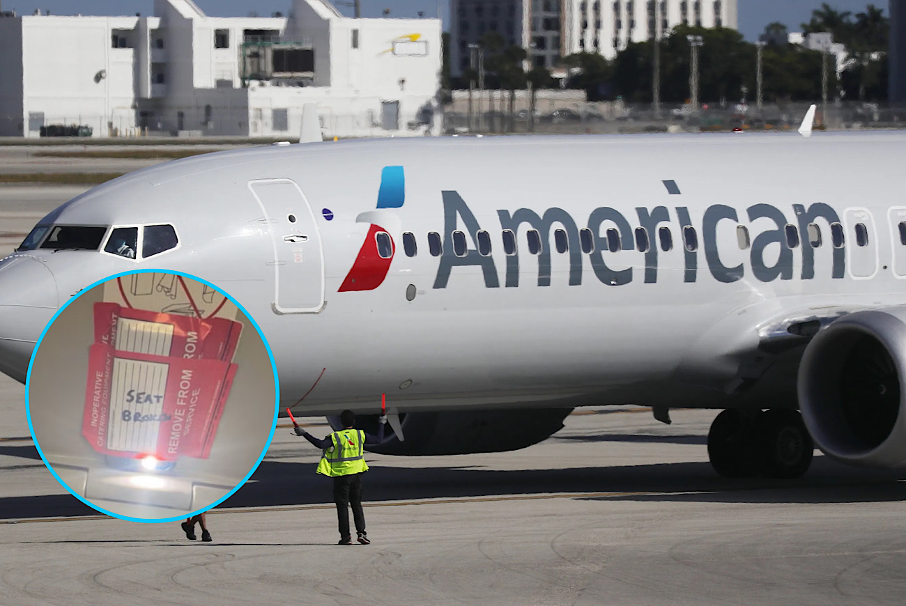 American Airlines flight allegedly had hidden camera in bathroom