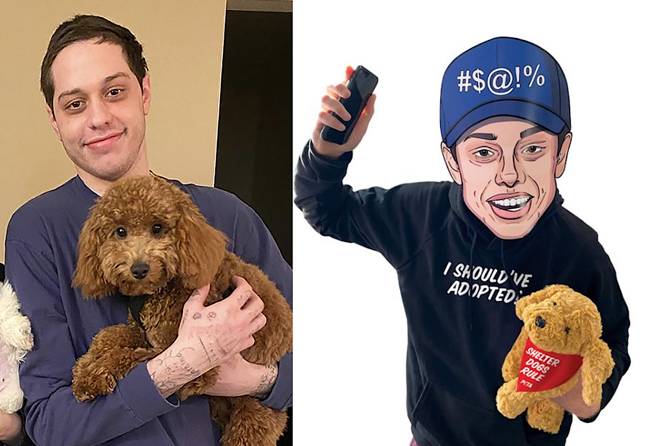 Petty PETA Selling Pete Davidson Halloween Costume Inspired By His F-Bomb Voicemail Moment