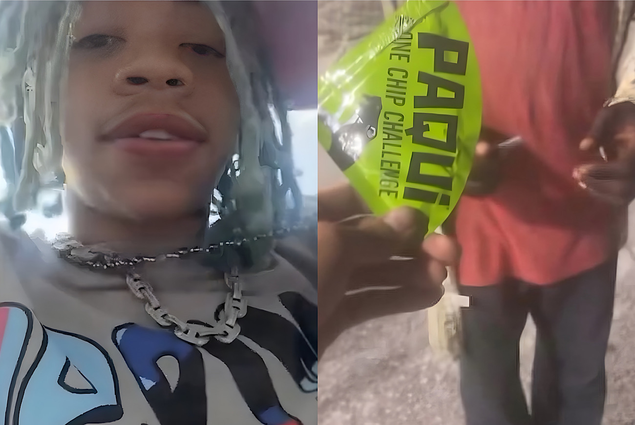 T.I. Son King Harris Facing Backlash After Offering Unhoused Man $50 To Complete The Recently Banned Paqui One Chip Challenge