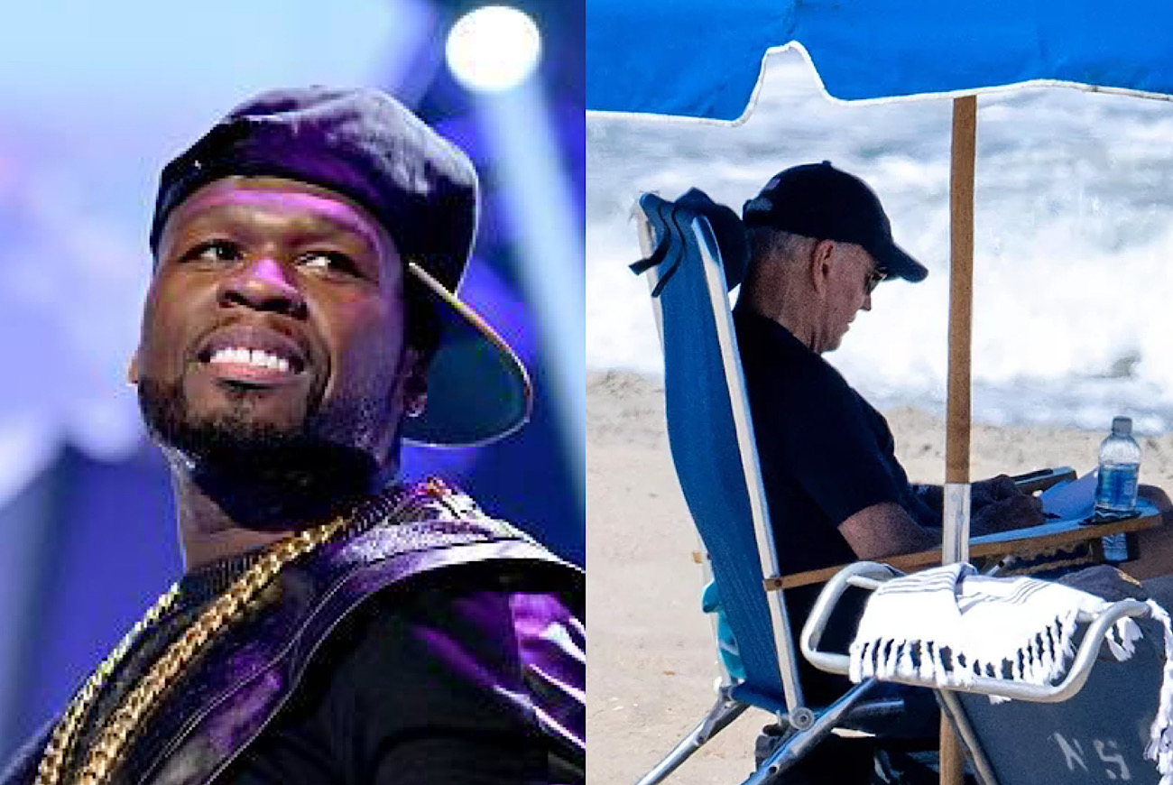 50 Cent Reacts To Report Of President Joe Biden At Beach As Israel-Gaza Conflict Escalates: ‘Joe GTFU!’