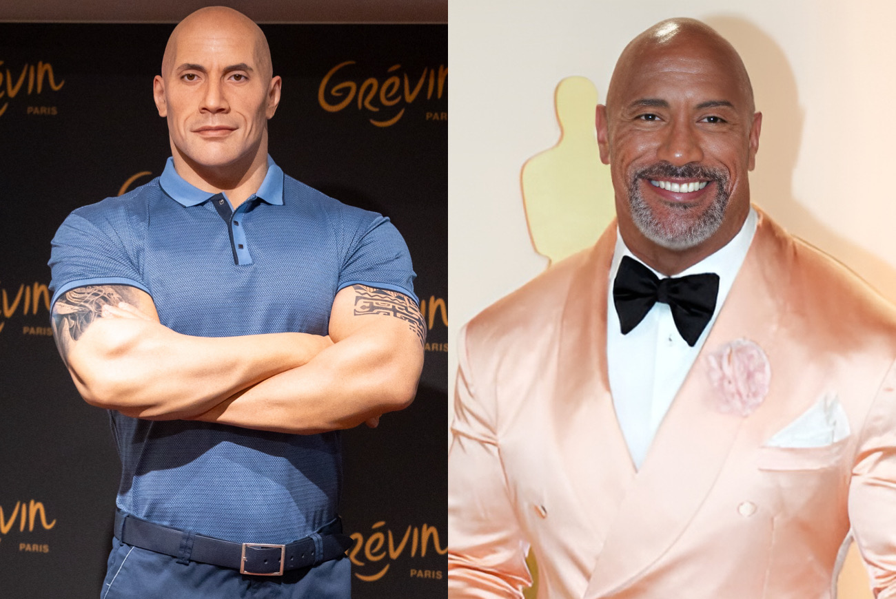 Fans React To New Wax Figure Of Dwayne Johnson At The Paris Grevin Museum