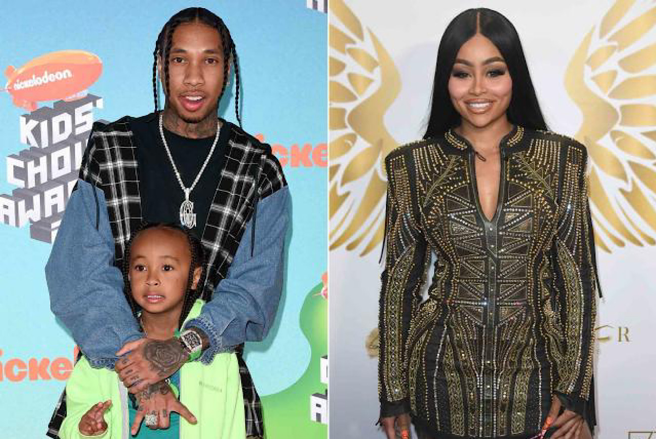 Blac Chyna reveals ex-fianc� Tyga kicked her out of his house after he began having an affair with an 