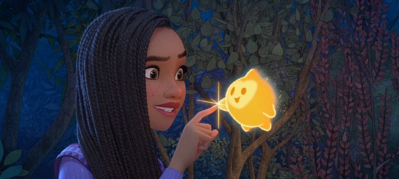 Disney Wish Movie Wishing Star Necklace NEW 2023