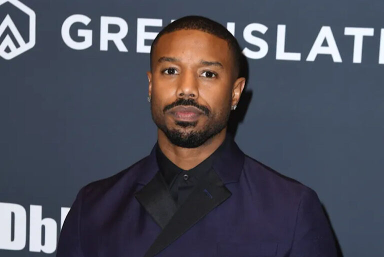 Michael B. Jordan Crashes Blue Ferrari Into Parked Kia In Hollywood ...