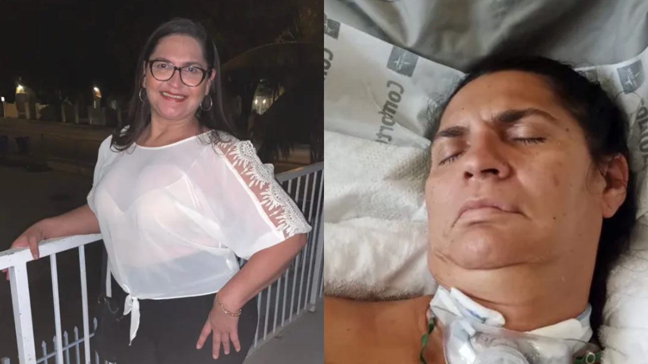 Maria Lugo before and after coma