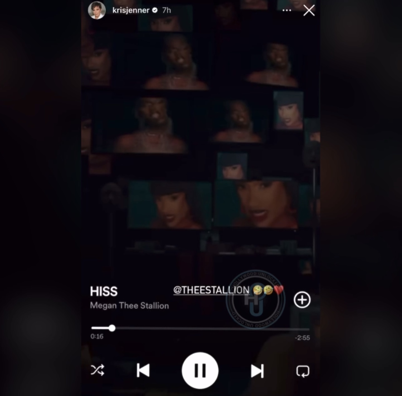 Megan Thee Stallion Kris Jenner 