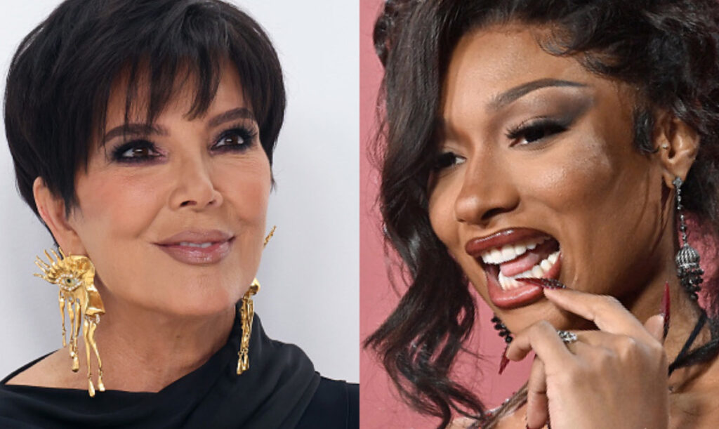 Megan Thee stallion and Kris jenner