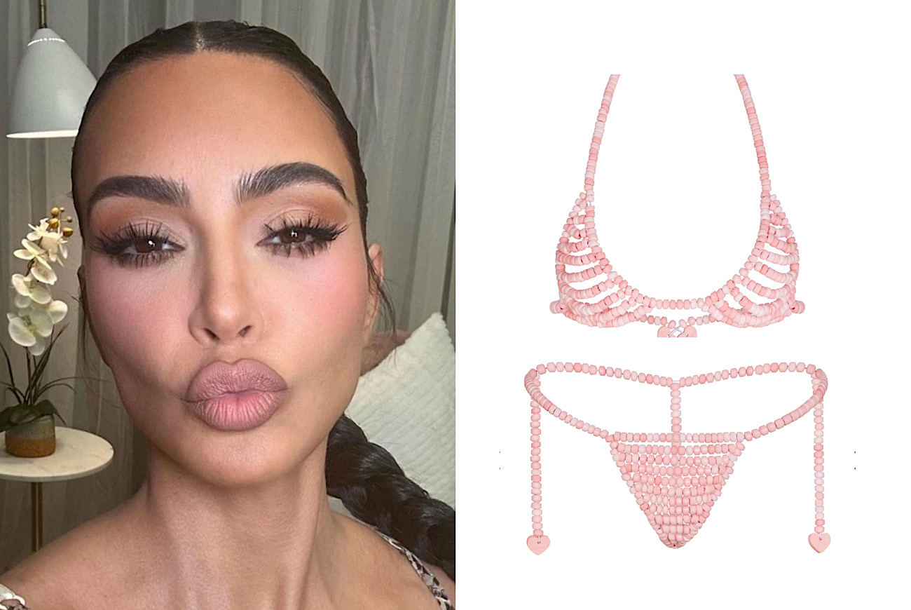 Skims Valentine's Day candy bra and panty review: I tried Kim Kardashian's  sweetest launch yet