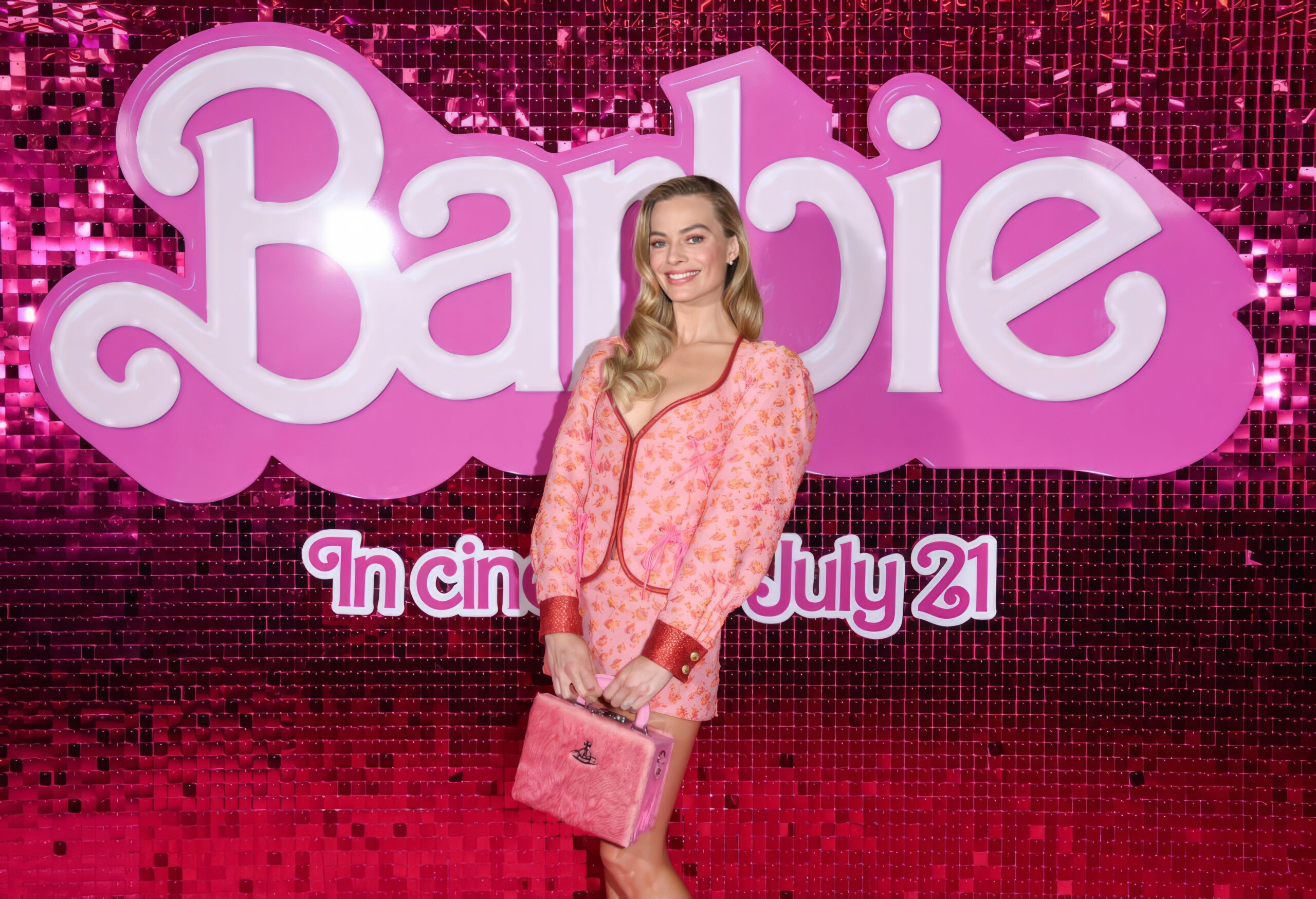 Margot Robbie at Barbie Screening