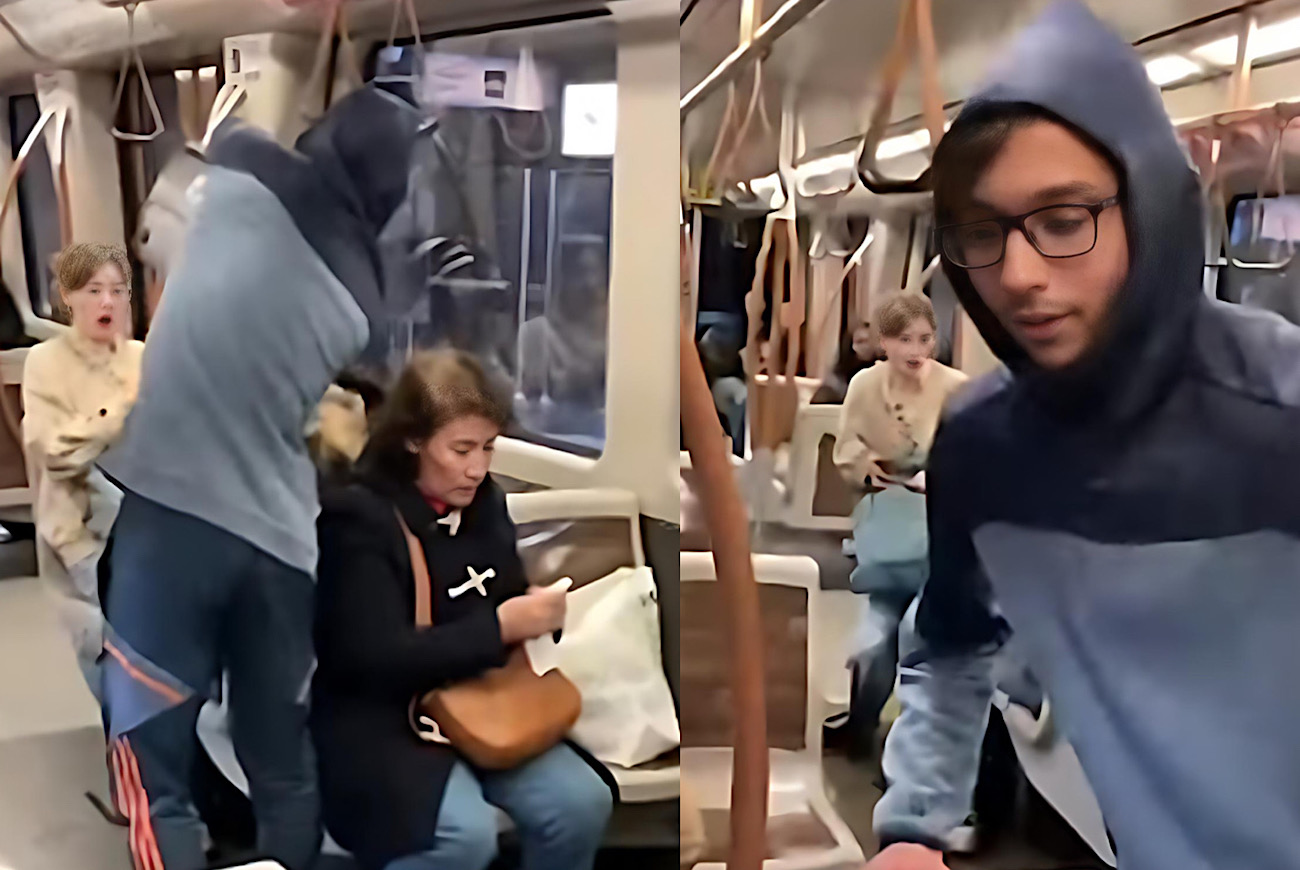 YouTuber Arrested After Throwing Bucket Of Poop On Train Passengers In Nasty Prank
