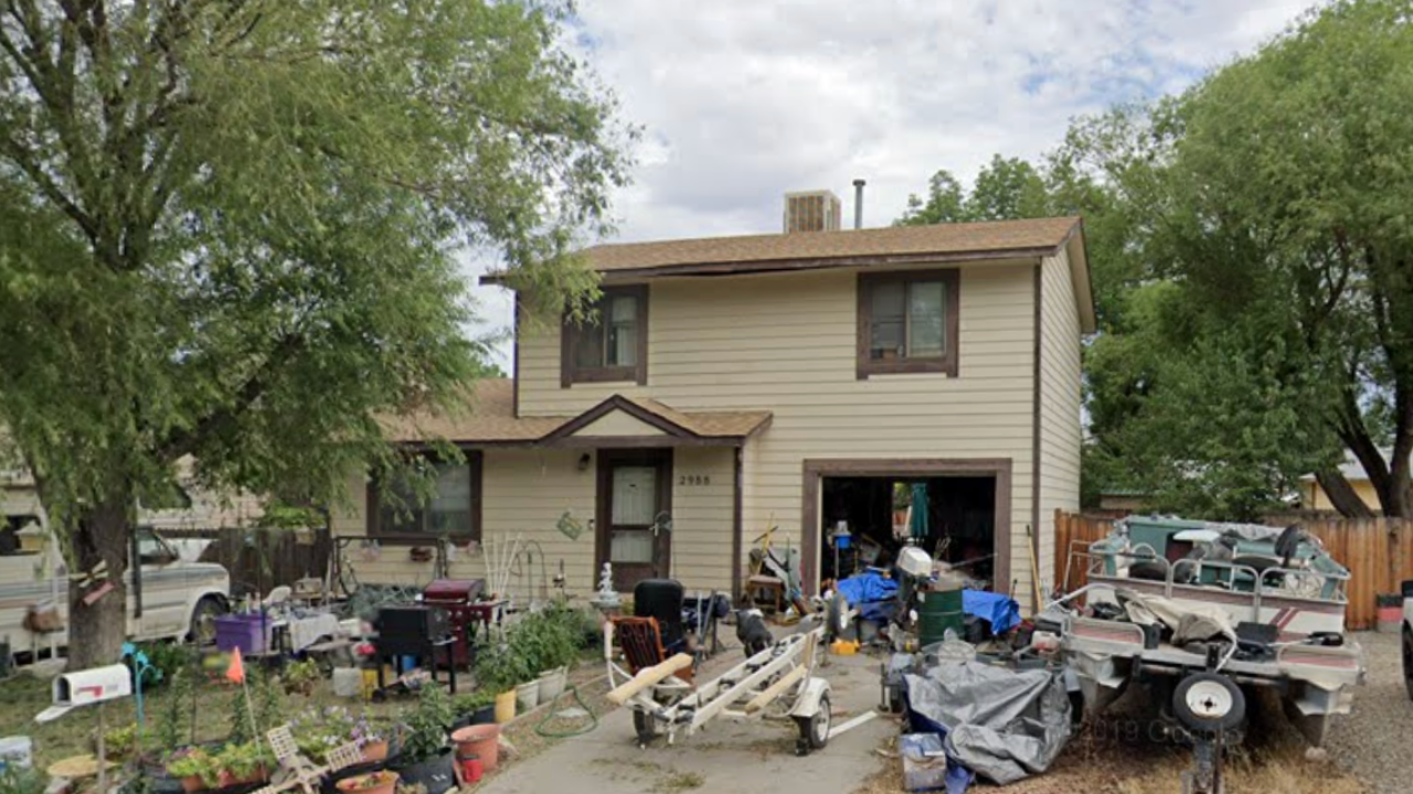 home where human remains were found in Grand Junction, Colorado