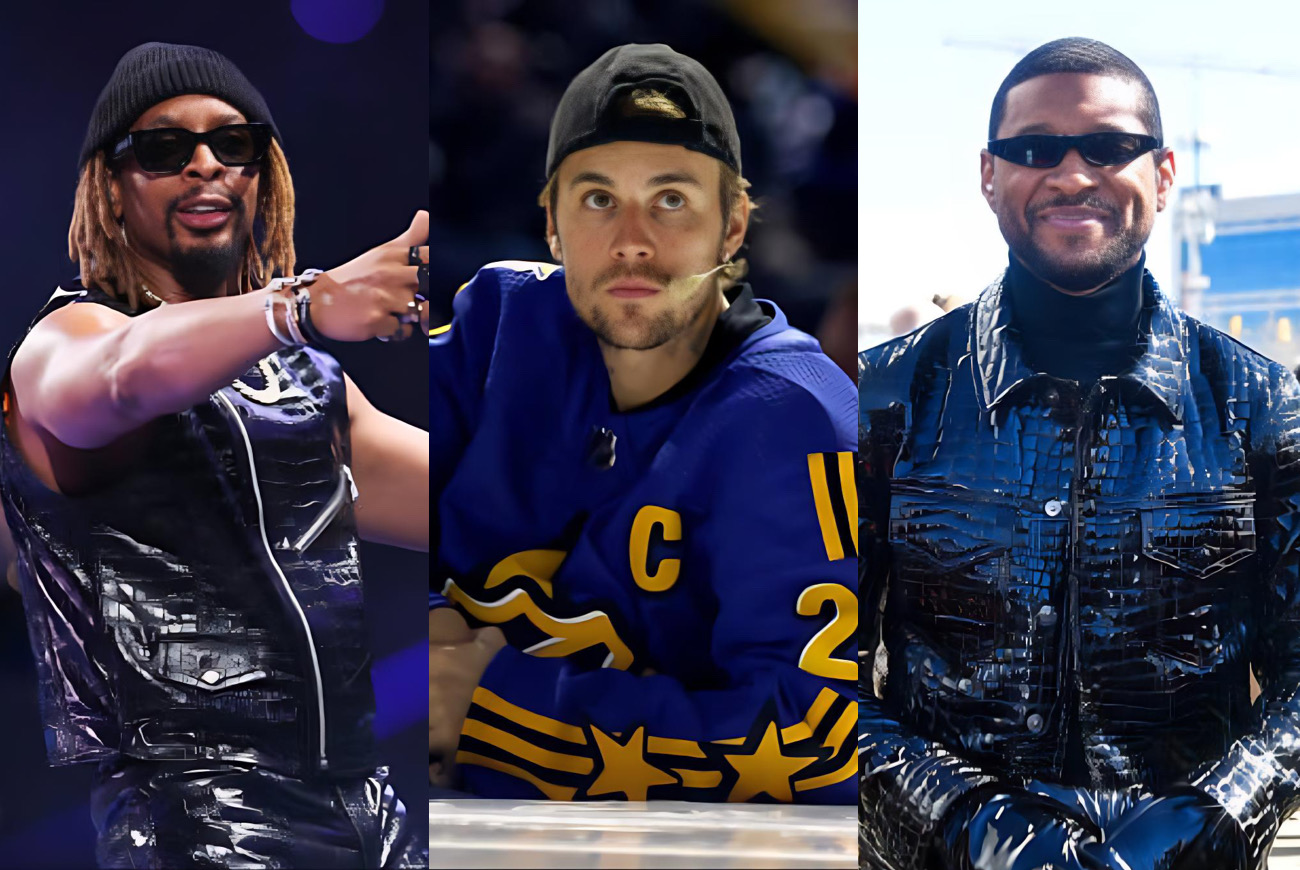 Lil Jon, Usher, Justin Bieber