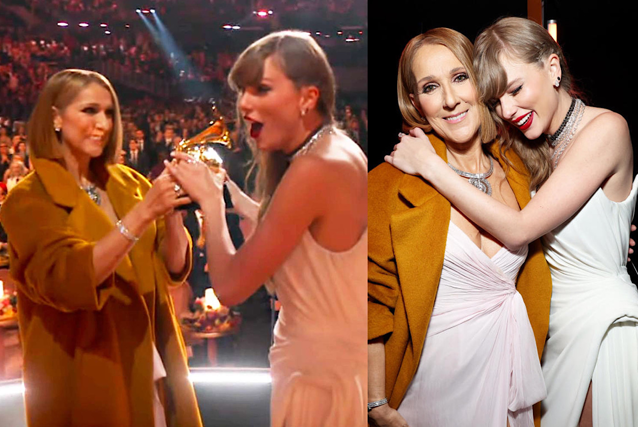 Taylor Swift’s PR Team Reportedly Did Damage Control, Scrambled For Backstage Photo After Snubbing Céline Dion At Grammys