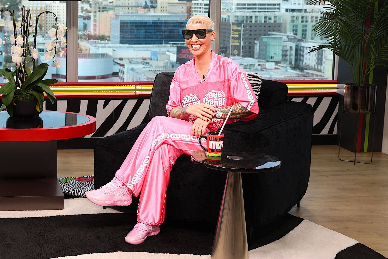 Amber Rose On 'The Jason Lee Show'