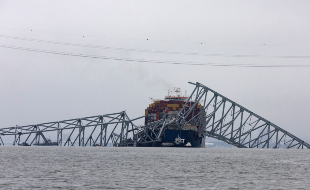 Francis Scott Key bridge that collapsed