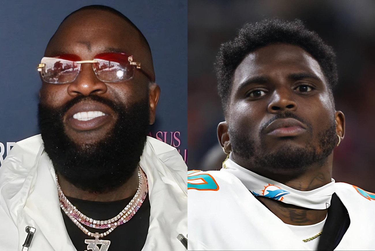 Rick Ross has responded to Tyreek Hill’s latest interview with the @pivot podcast where he called out the rapper for filming his house while it was on fire. 