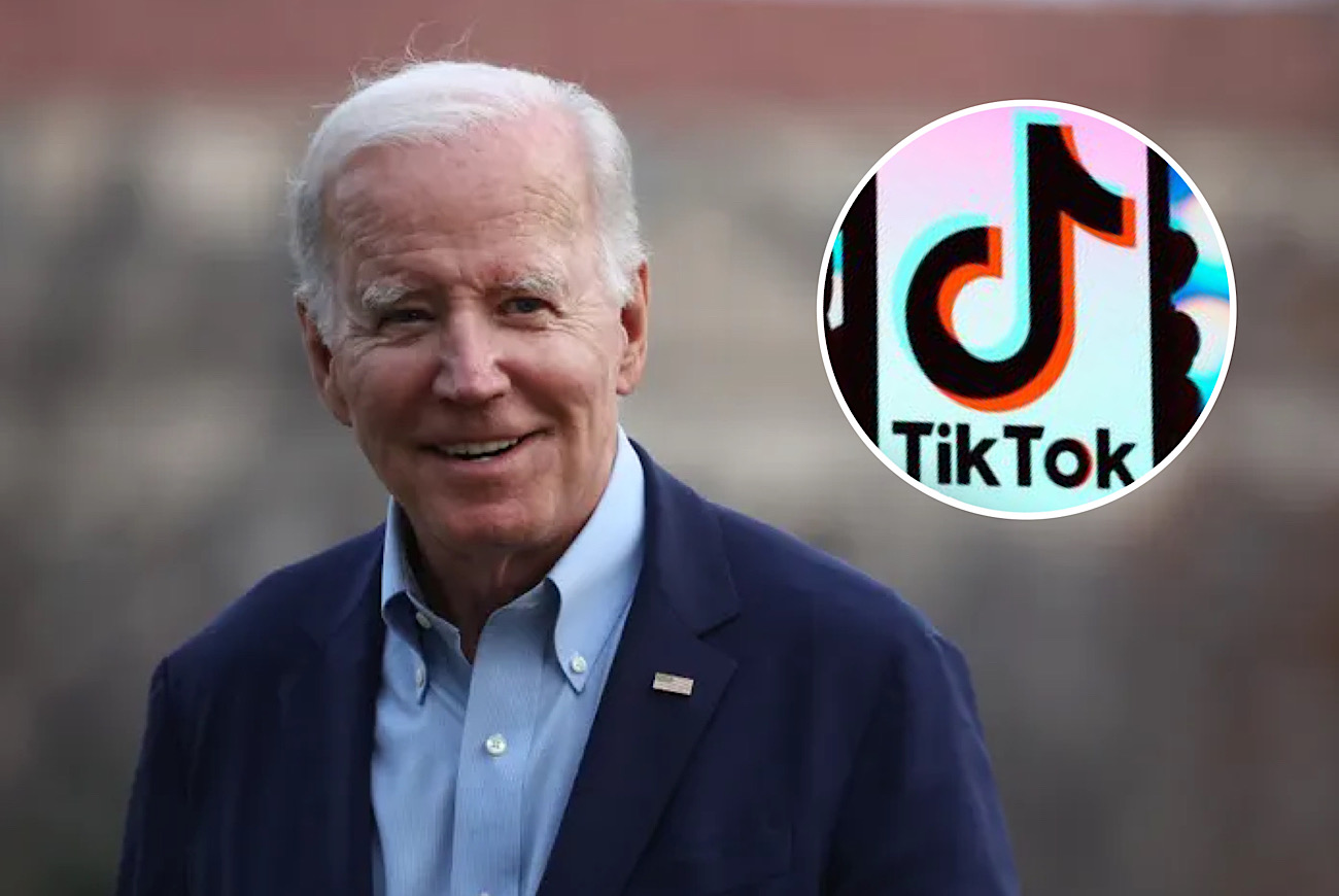 Social Media Reacts To Joe Biden Claiming He’ll Sign Bill That Could Ban TikTok If Congress Passes It