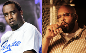 Suge Knight and Diddy, longtime hip-hop rivals