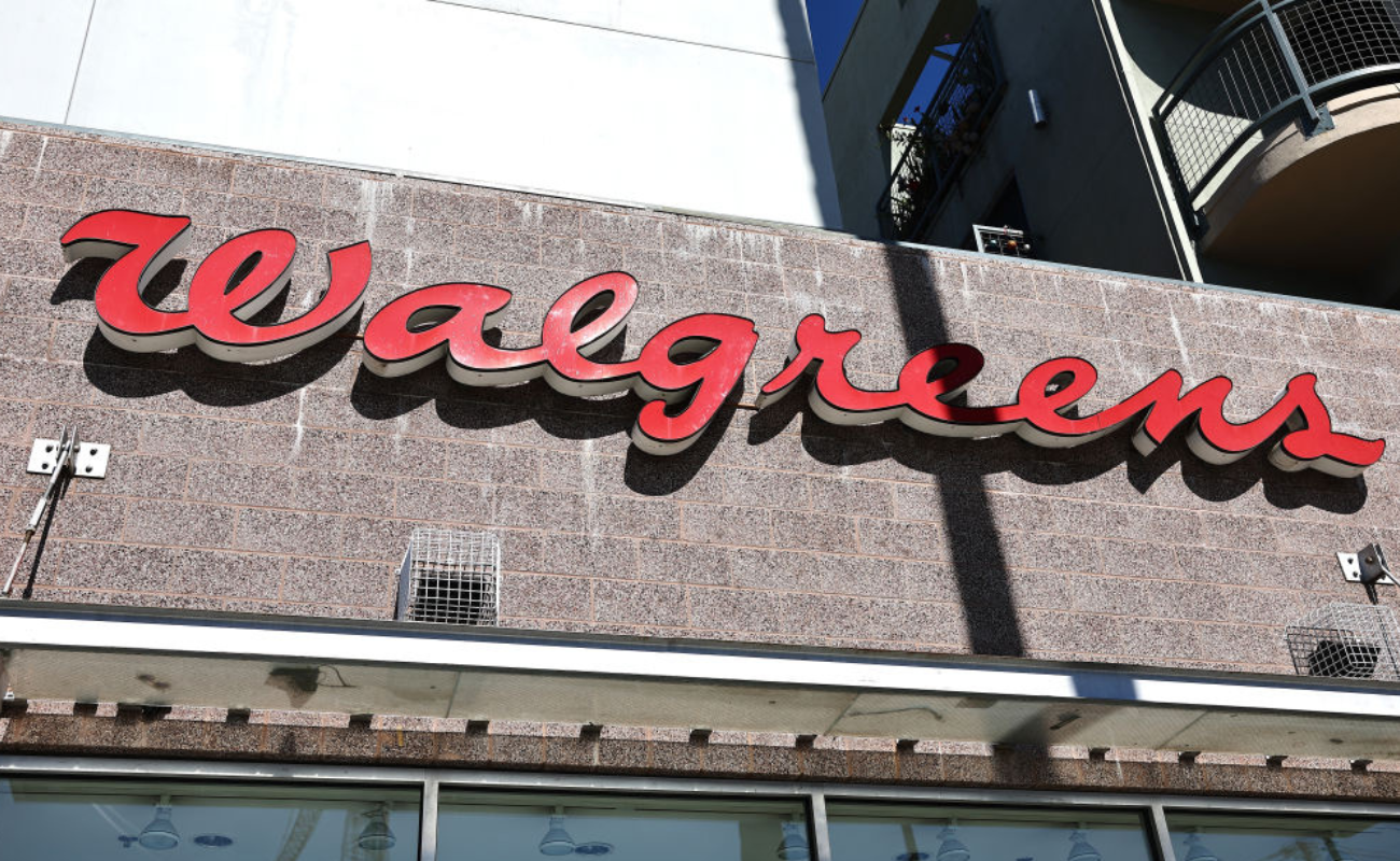 Walgreens store front and place of employment for Jane Doe