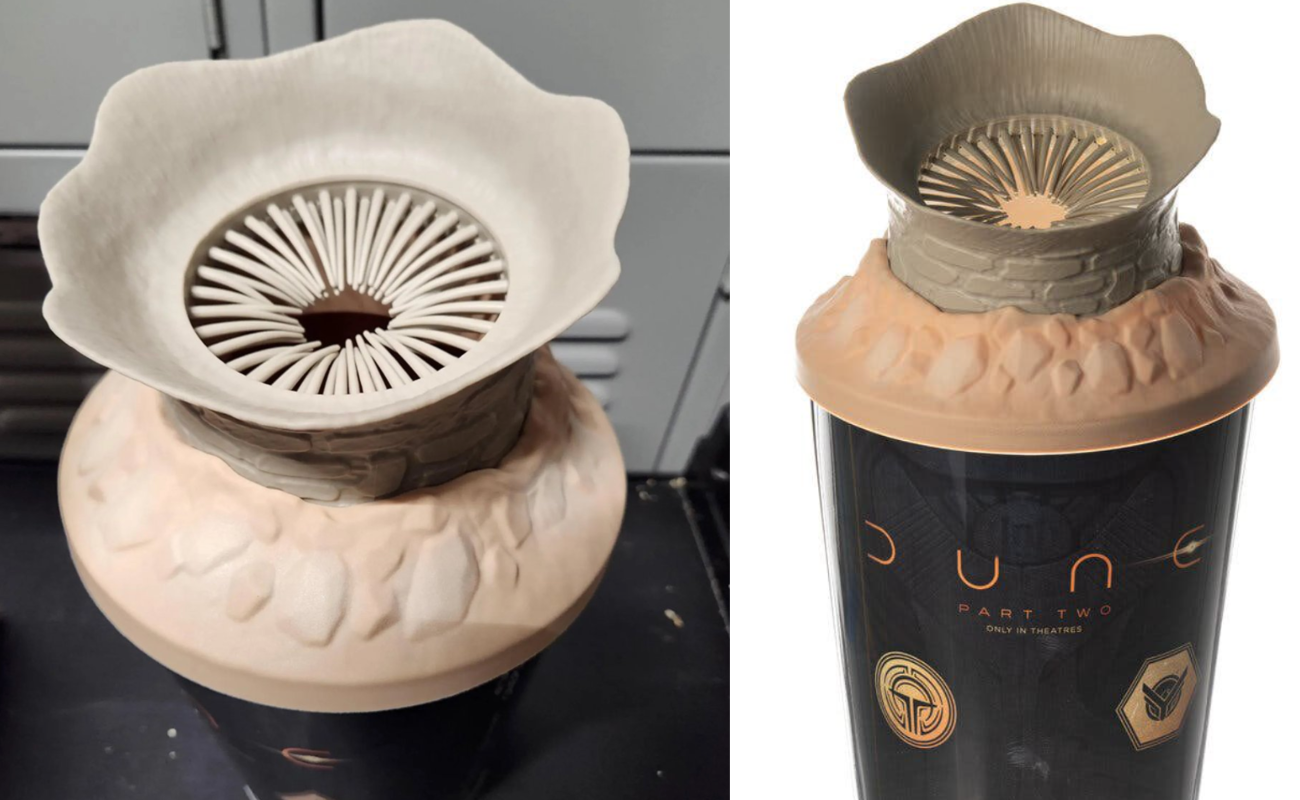 The Dune popcorn bucket