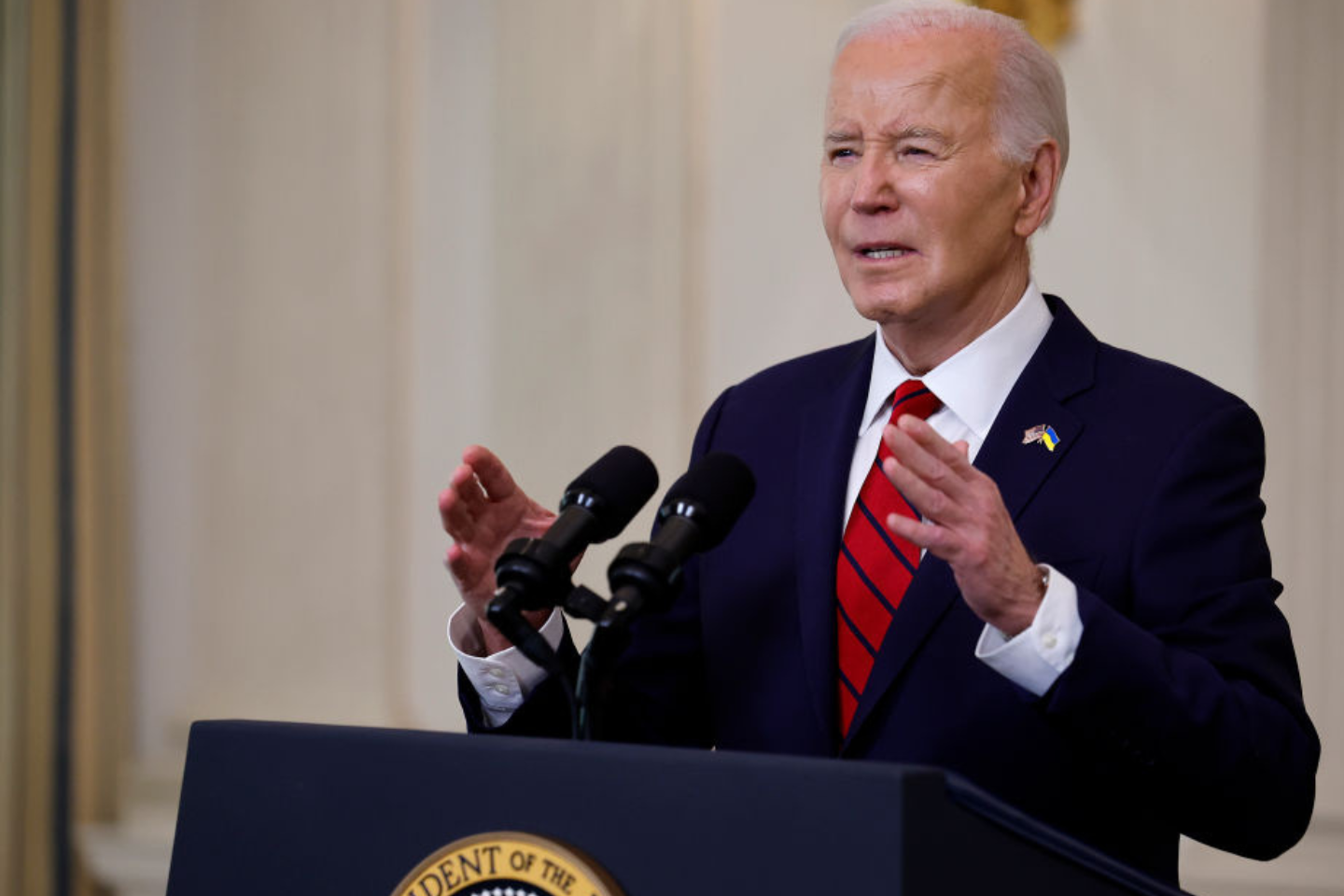 President Biden signs foreign war package bill earlier this week