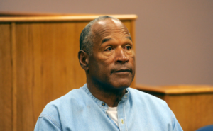 O.J. Simpson during his parole hearing