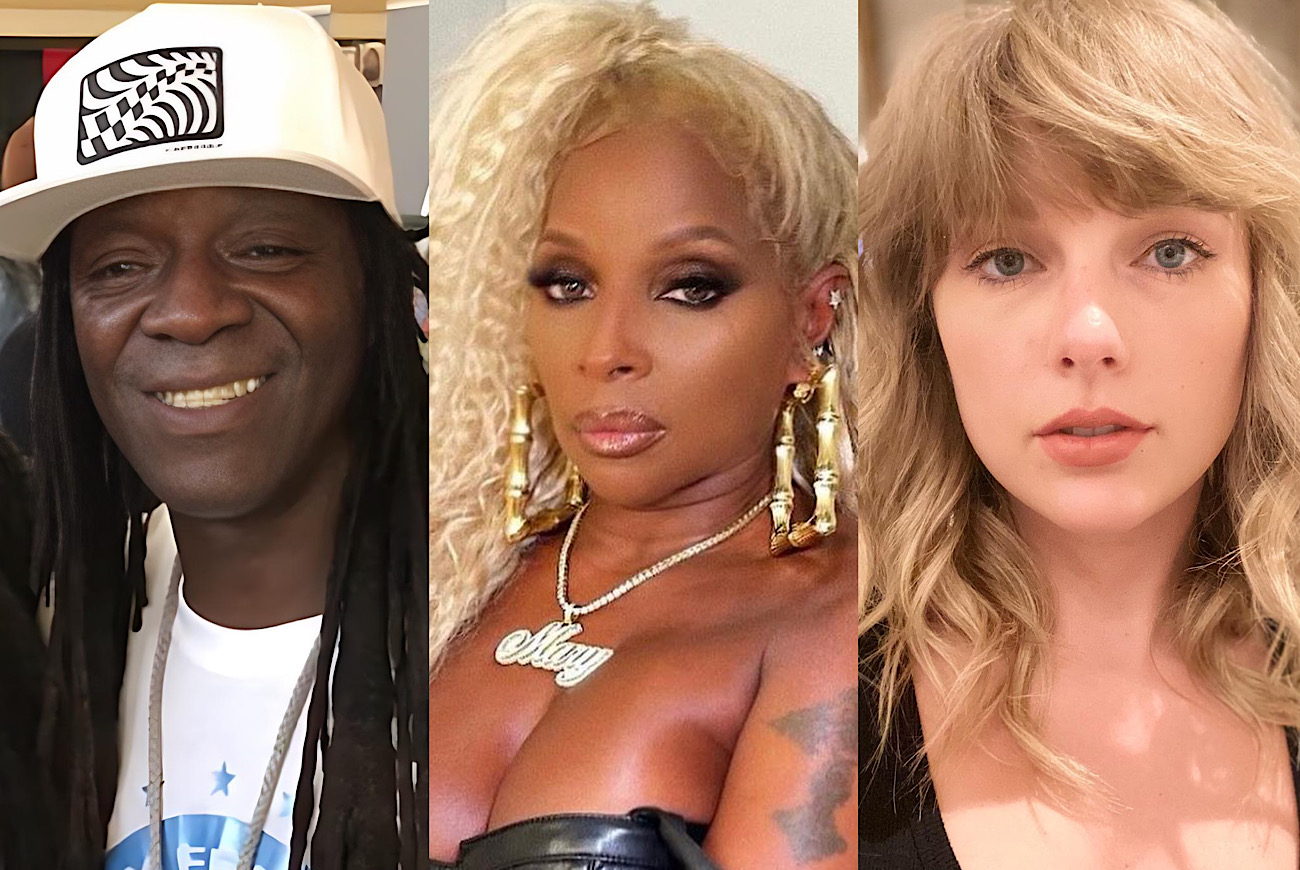 Flavor Flav Says Mary J. Blige And Taylor Swift Have The Same Writing Style, MJB Agrees 'It's Kind Of Similar'