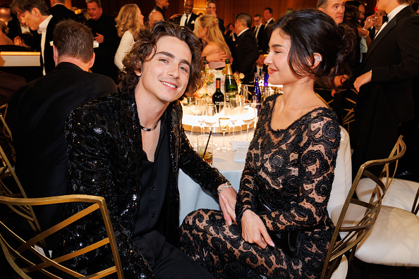 Timothee Chalamet and Kylie Jenner  