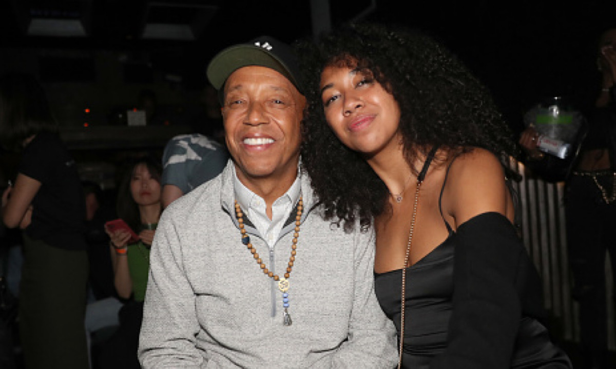 Russell Simmons and Aoki Simmons