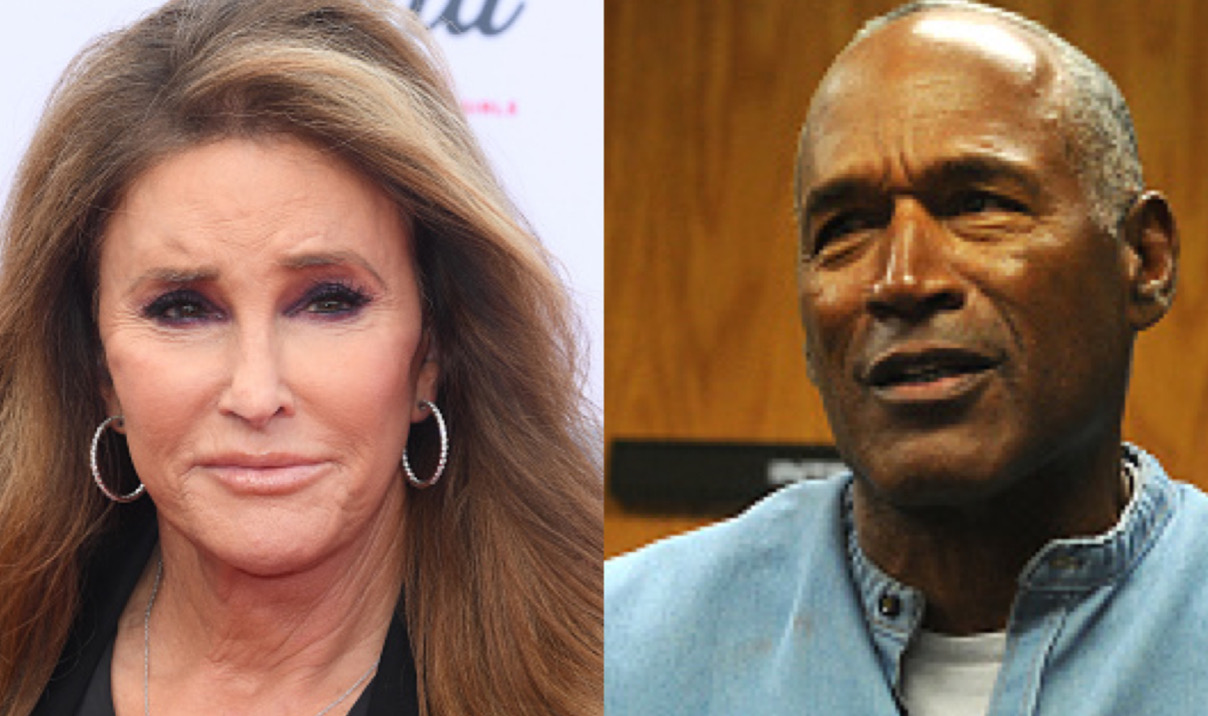 Caitlyn Jenner and OJ Simpson