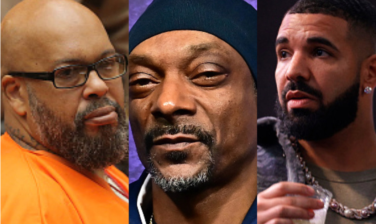 Suge Knight and Drake and Snoop Dogg