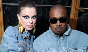 Julia Fox and Kanye West