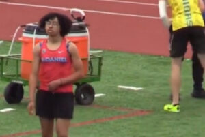 An Oregon high school is receiving some backlash after a transgender athlete competed against girls at the Sherwood Need For Speed Classic. 