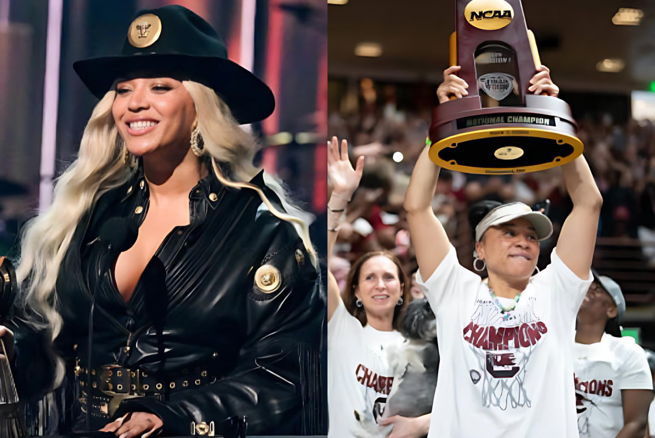 Beyoncé Sends South Carolina Coach Dawn Staley Flowers After NCAA Title Win: ‘So Proud of You’