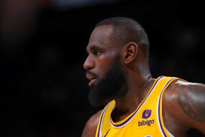 Viral footage of Lebron James making a fan flinch during last night’s game is currently going viral. During game 5 of the Los Angeles Lakers and the Denver Nuggets