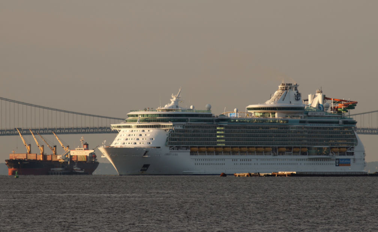 Liberty of the Seas, the Royal Caribbean ship where the young man jumped off