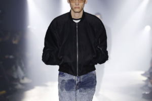 The pants during Jordanluca at Milan Fashion Week F/W 2023