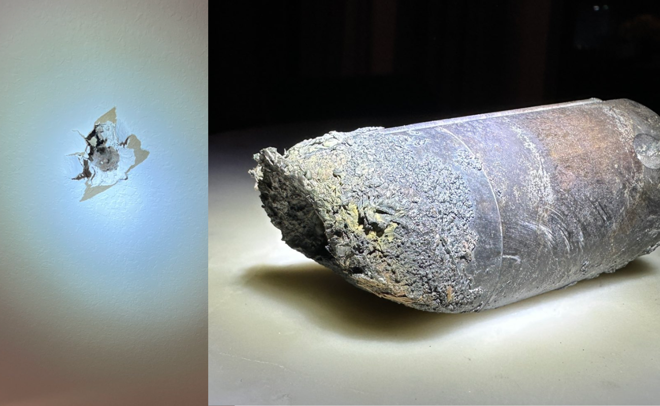 The space debris that fell through Florida home