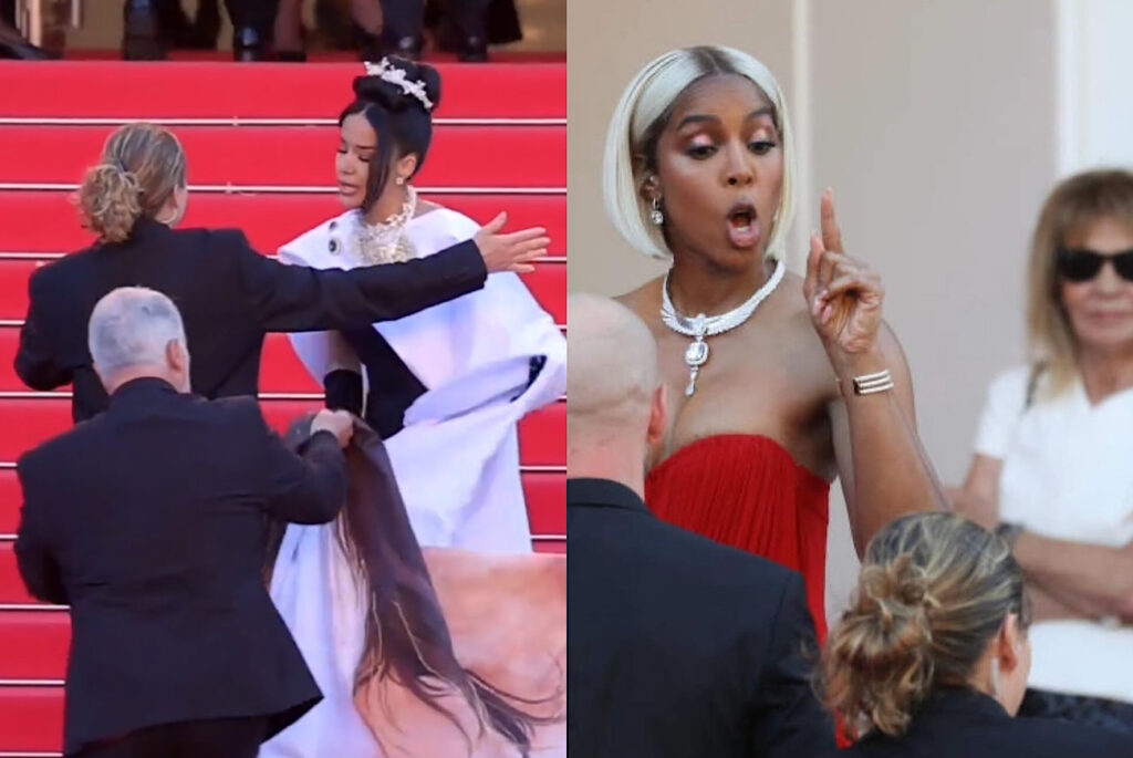 Dominican Actress Massiel Taveras Moved From Cannes Film Festival Carpet By Same Security Guard In Kelly Rowland Incident