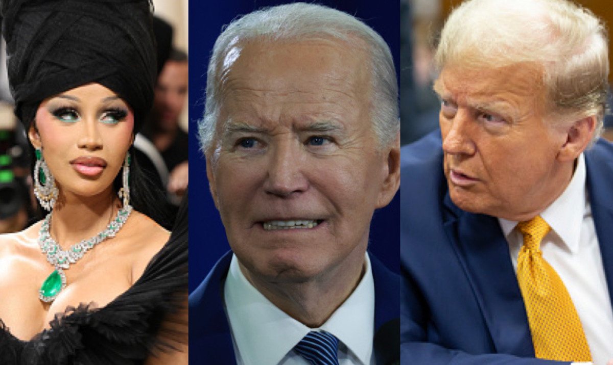 Cardi B Reveals She Is Not Voting For Biden Or Trump In 2024 Election: “Y'all  Not Caring About Nobody” • Hollywood Unlocked