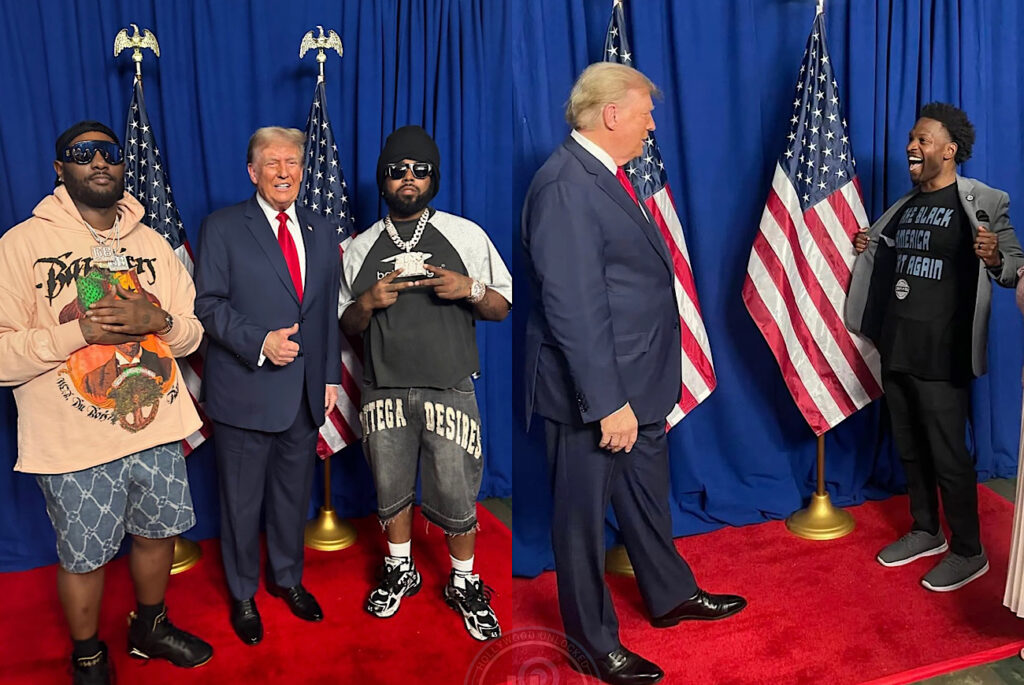 Detroit Pastor Proudly Welcomes Donald Trump 'To The Hood' As Detroit Rappers Sada Baby, Icewear Vezzo, And Peezy Endorse Him