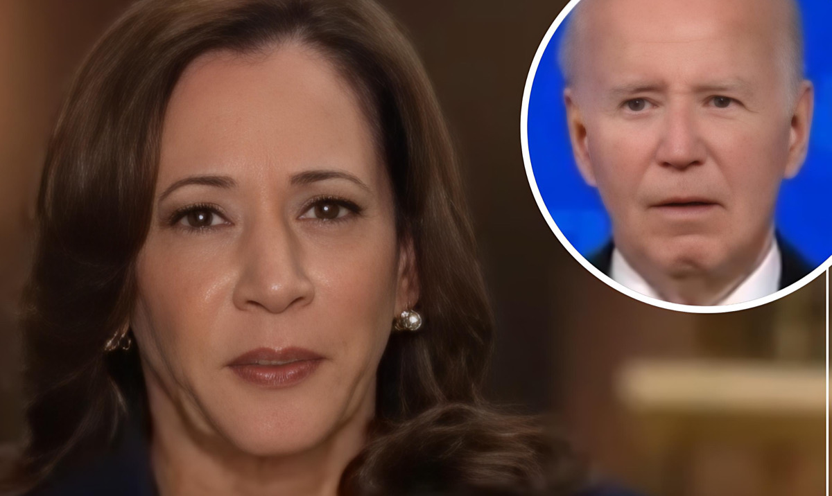 Kamala Harris and Joe Biden