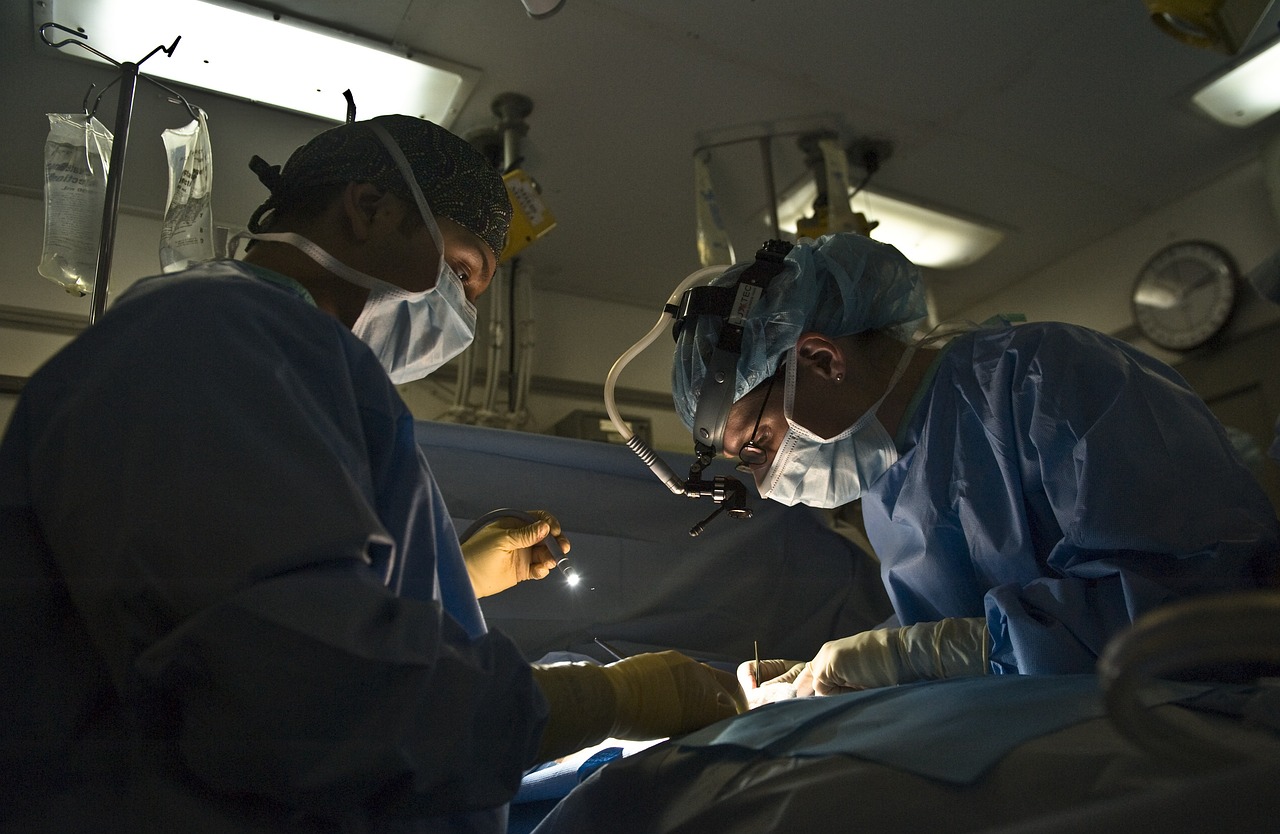 Doctors performing an operatioon similar to a surgical castration