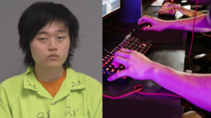 Edward Kang was arrested after attacking a fellow gamer over a online dispute