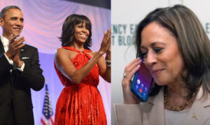 Major! Barack and Michelle Obama endorse Kamala Harris for president